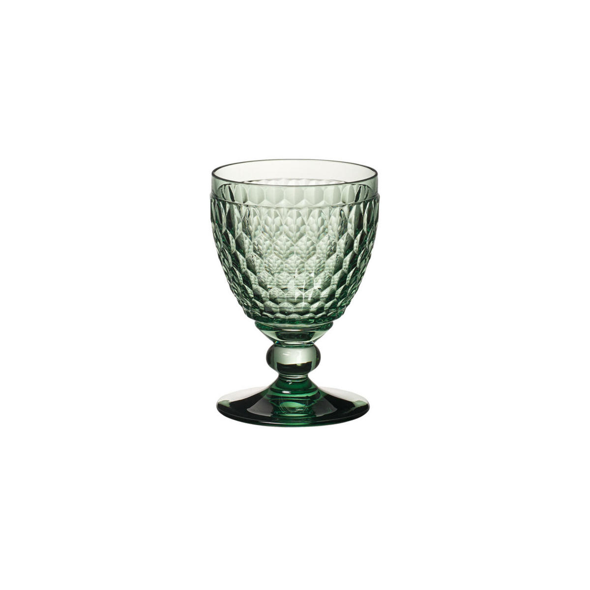 WEIN- & LONGDRINKGLÄSER Boston Coloured grün 12er Set - Grün, Glas - Villeroy & Boch