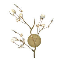 WANDLEUCHTE Ebensee, Roségold, 51cm - Roségold, Glas (34/51/17cm) - KOSILUM
