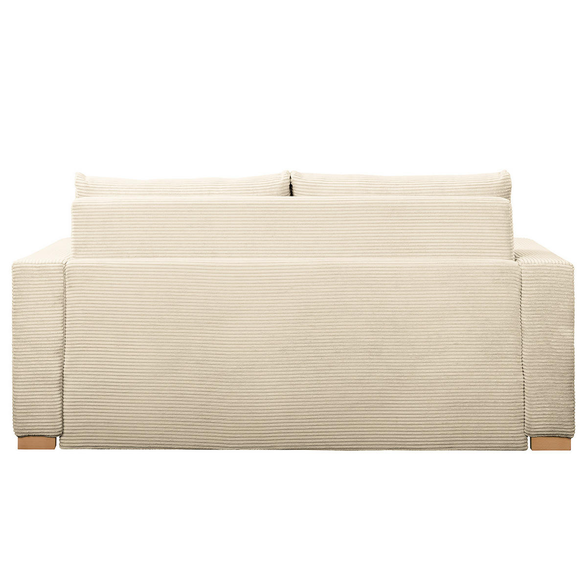 SCHLAFSOFA - Beige, Holz/Buchenholz (193/90/90cm) - home24