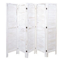 PARAVENT Weiß - Weiß, Holz (200/170/2cm) - MCW