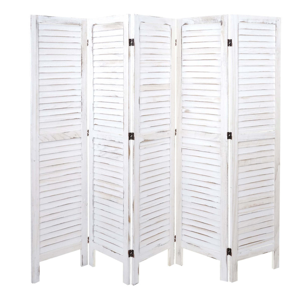 PARAVENT Weiß - Weiß, Holz (200/170/2cm) - MCW