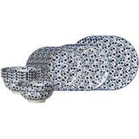 EINSTEIGER-SET Royal Sakura blau-weiß 16er Set - Blau/Weiß, Keramik (1/1/1cm) - Ritzenhoff Breker