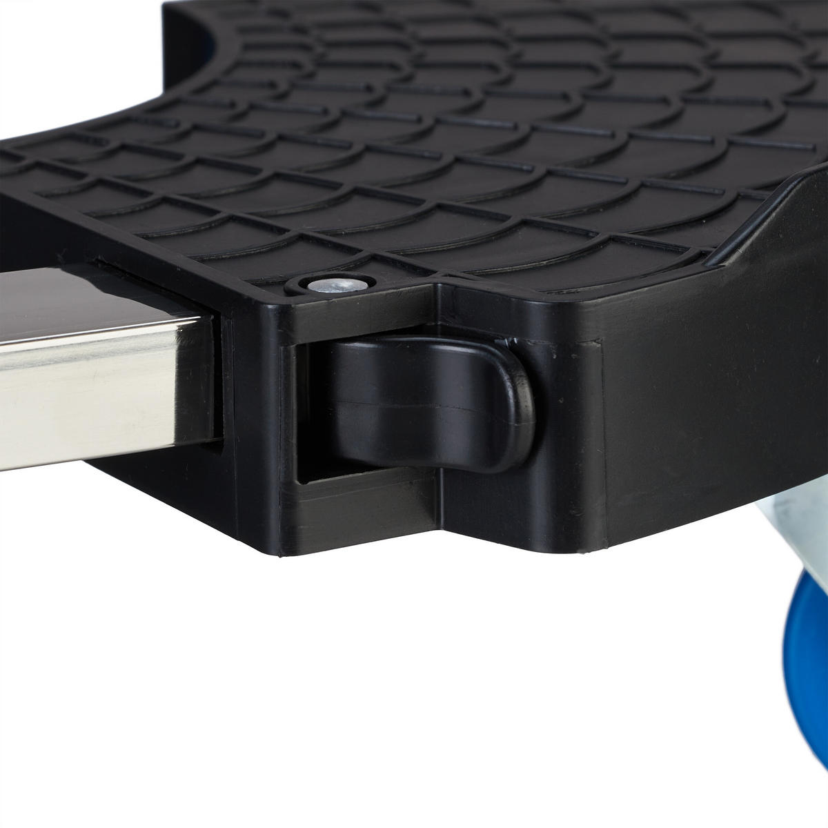 PFLANZENROLLER - Anthrazit, Kunststoff/Metall (51.5/10.5/51.5cm) - Relaxdays