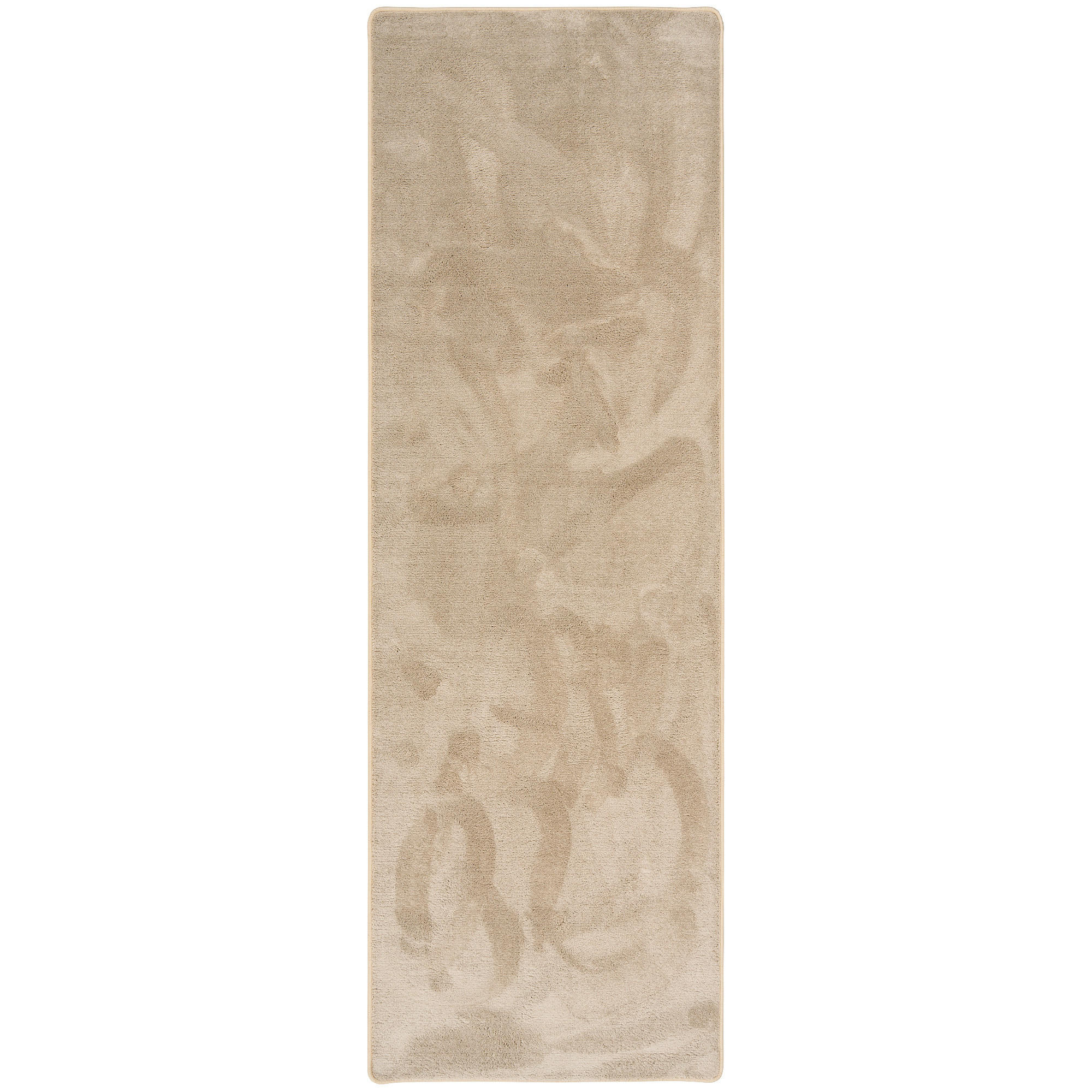LUXUS SUPER SOFT HOCHFLOR LANGFLOR TEPPICH LÄUFER DELUXE - Beige, Textil (100/300cm) - Snapstyle