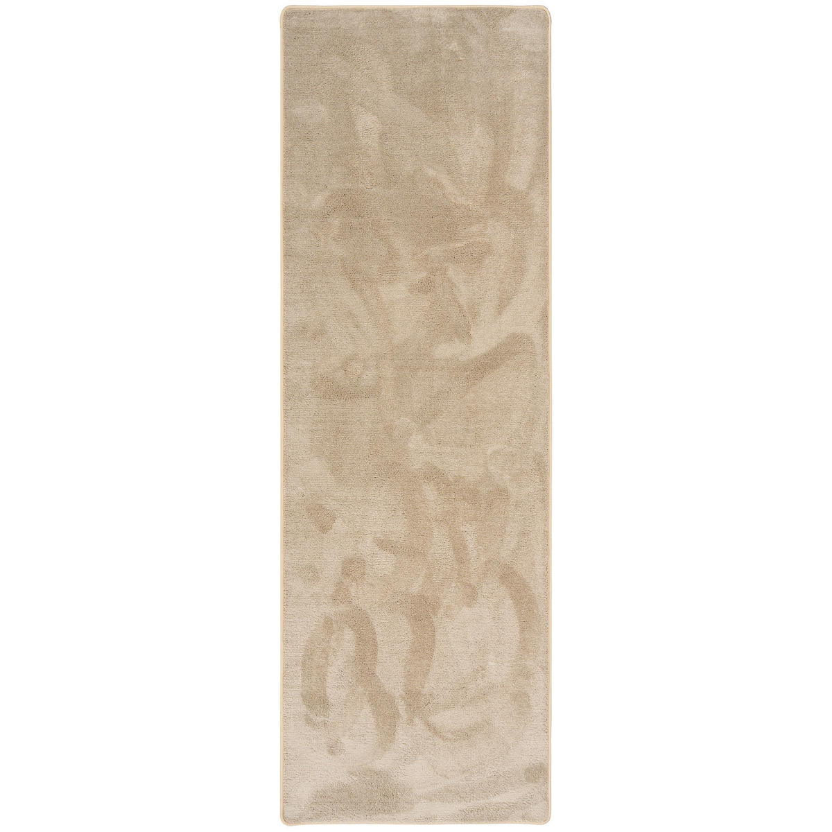 LUXUS SUPER SOFT HOCHFLOR LANGFLOR TEPPICH LÄUFER DELUXE - Beige, Textil (80/240cm) - Snapstyle