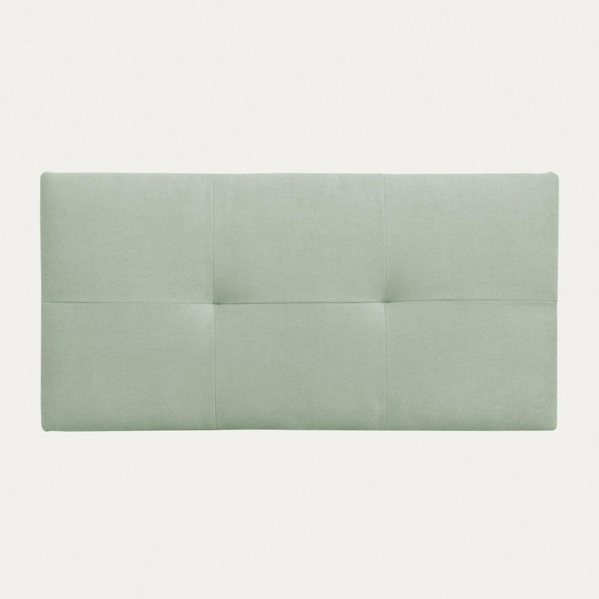 KOPFTEIL Ilan Minze 107 cm x 52 cm - Mintgrün, Textil (107/52/3cm) - Kenay Home