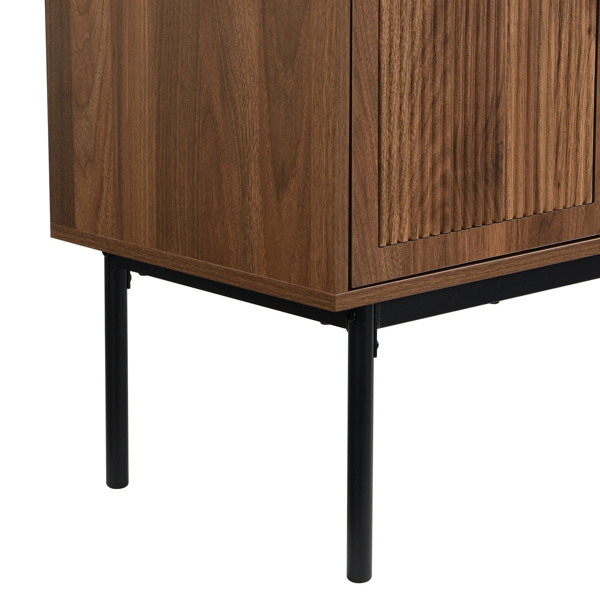 KOMODA 140/40/80 cm od MDF-a u prirodnoj boji s dekorom ratana - prirodne boje, drvni materijal (140/80/40cm) - Modenvie