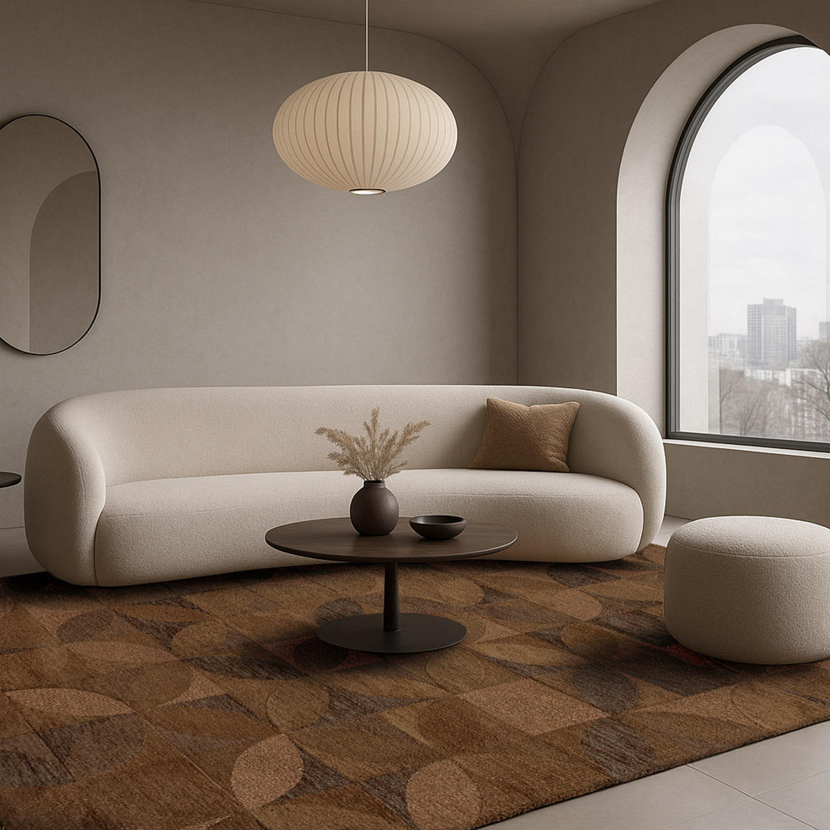 TEPPICH Amber Lola&Moi 140/200 cm - Goldfarben, Kunststoff/Textil (140/200cm) - Lola&Moi