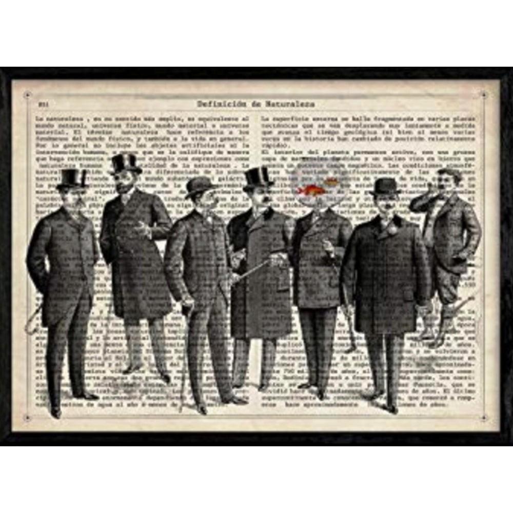 Nacnic Poster Schwarz 29.7x5x21 cm