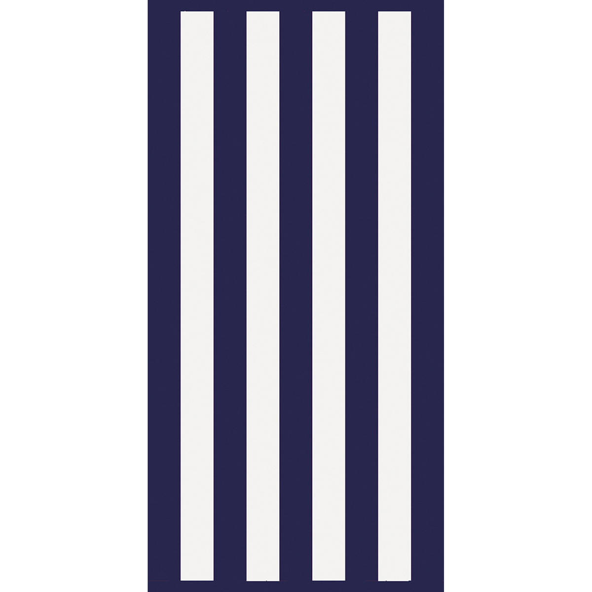 STRANDTUCH BEACH STRIPES 5582 NAVY -16 - Blau, Textil (90/180cm) - Cawoe
