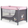 REISEBETT Tommy, 2 Ebenen rosa Faltmatratze Seiteneingang Tragetasche Laufstall - Rosa, Kunststoff (60/120cm) - Moni