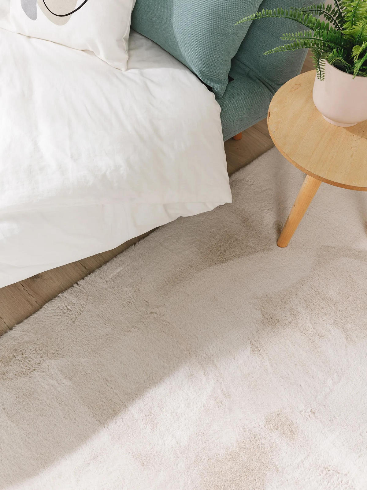 UMĚLÉ kožíškové koberce Furry Béžová 80x250 cm - béžová, plast/umělá hmota (80/250cm) - benuta