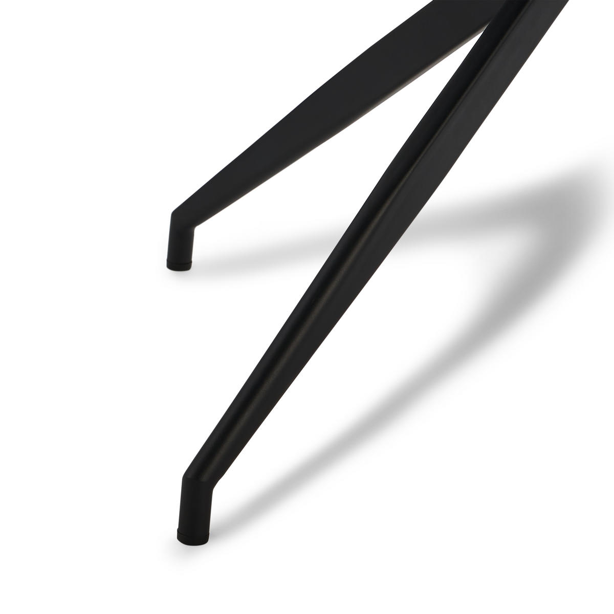 ARMLEHNSTUHL 2er-Set dunkelbraun - Schwarz/Braun, Leder/Textil (59/85/57cm) - ebuy24