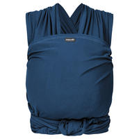 BABYTRAGETUCH Elastisches Tragetuch - Blau, Textil (50/0.1/540cm) - Hoppediz