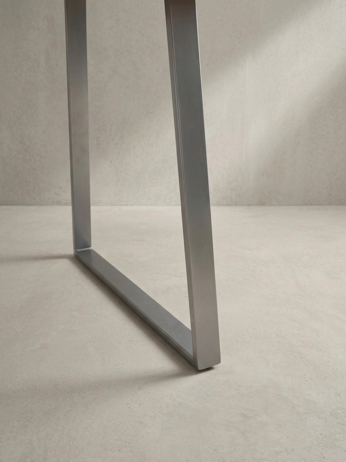 SCHREIBTISCH Massivholz Baumkante Chromgestell Handarbeit TARN, Goldbraun-Chrom 160x80x76 cm - Chromfarben/Braun, Holz/Metall (80/160/76cm) - KADIMA DESIGN