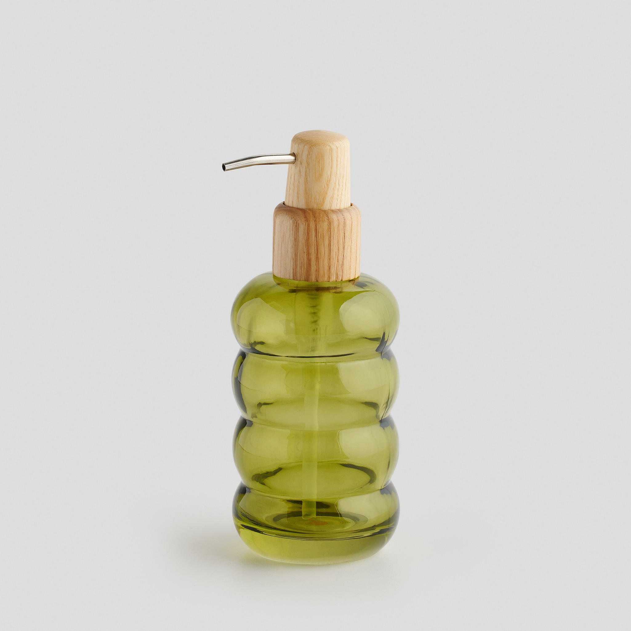 BADSPENDER Heridan - Grün, Glas (7.5/17.9/7.5cm) - home&you
