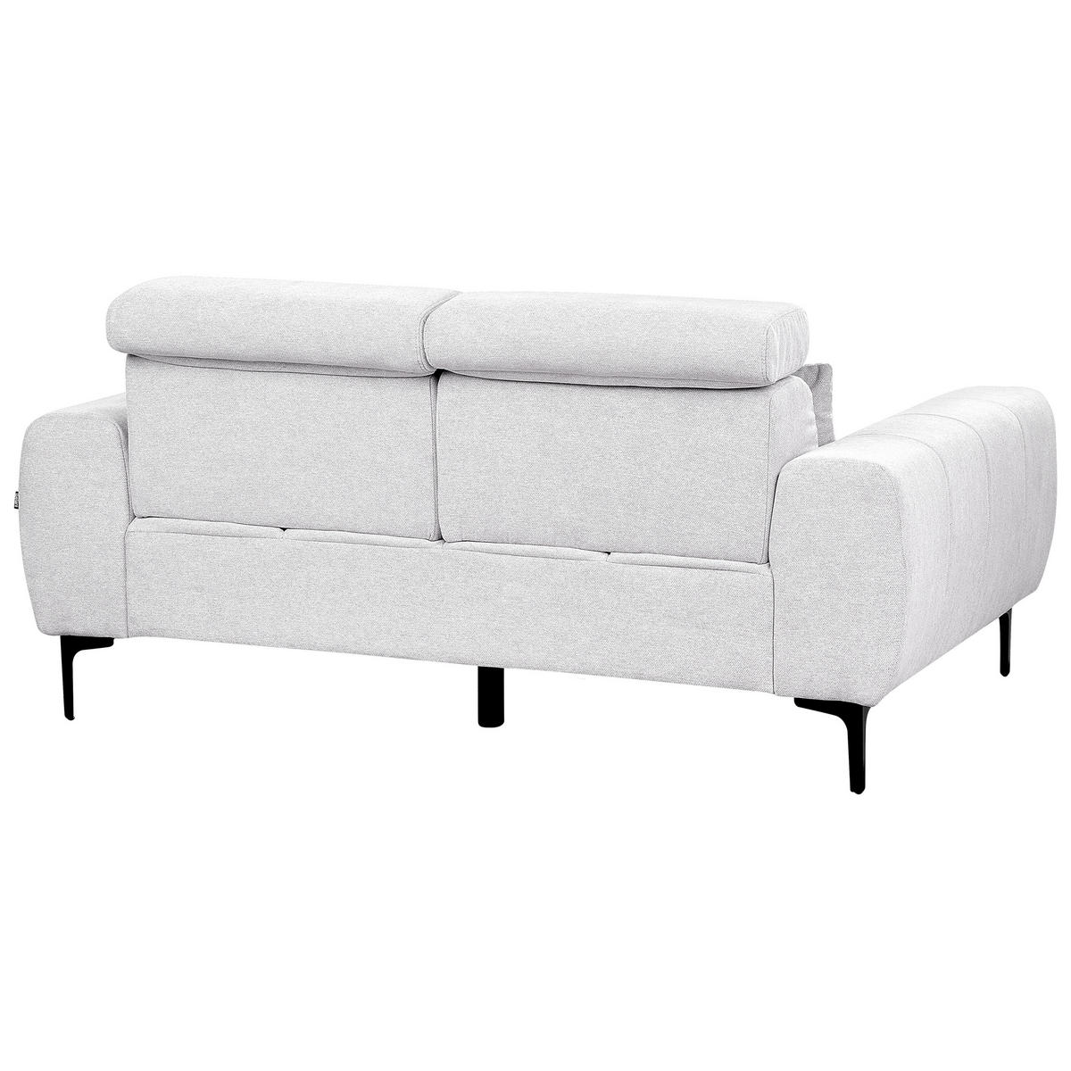 2-SITZER-SOFA grau Vegamo - Grau, Textil (176/97/110cm) - Beliani