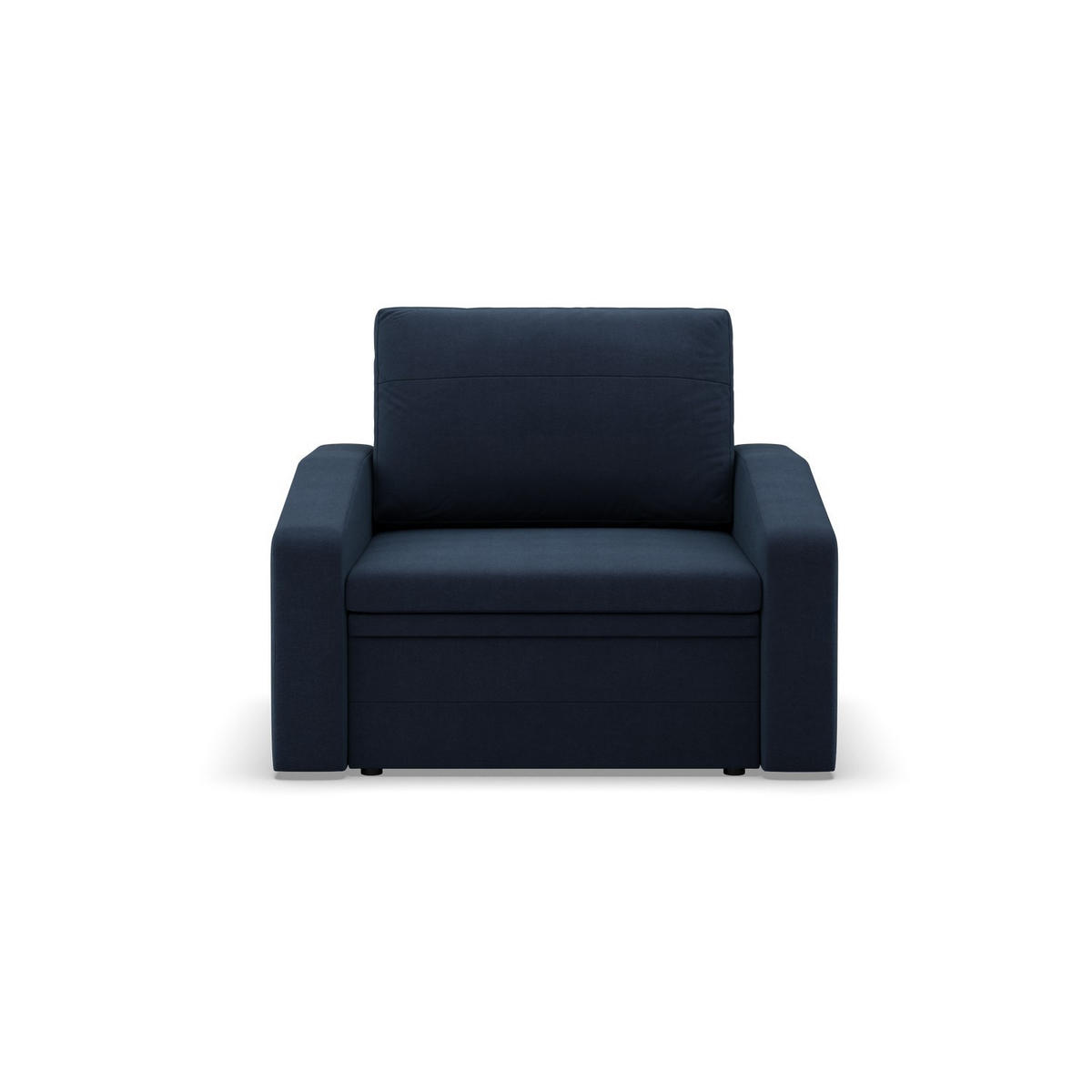 LOUNGESESSEL ORBIT, 80 CM, Dunkelblau - Dunkelblau, Textil (108/80/87cm)