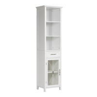 HOCHSCHRANK Weiß - Weiß, Holzwerkstoff (43.2/165.1/34.3cm) - Teamson Home
