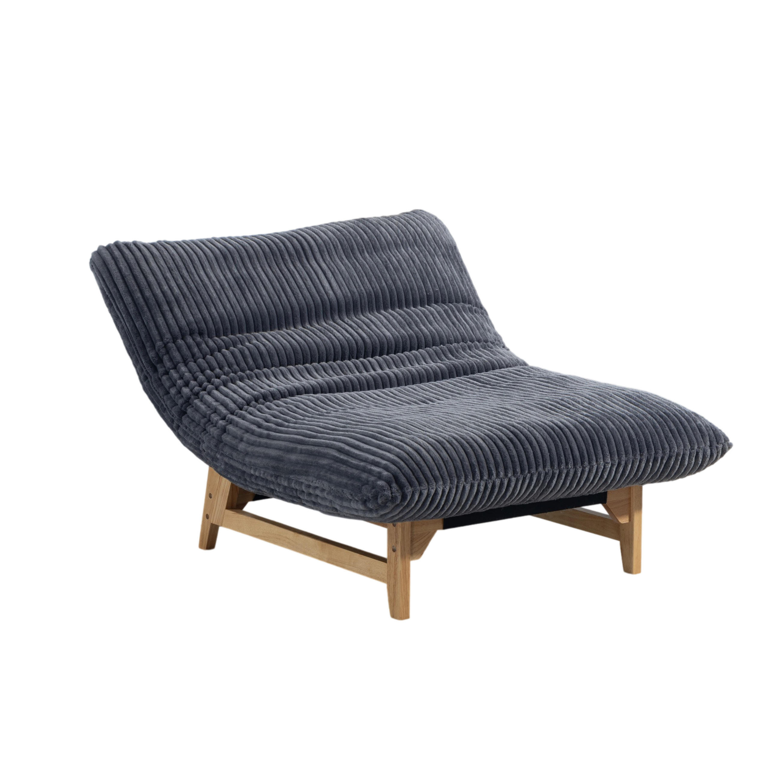 ComfortXL Sessel Grau 120x76x100 cm