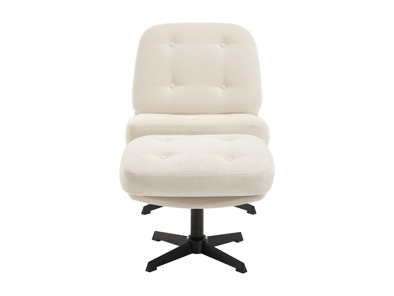 SESSEL mit gerader Rückenlehne - 1 Person - stoff - beige Tolozi - Beige, Textil (64/75.5/81cm) - Vente-Unique