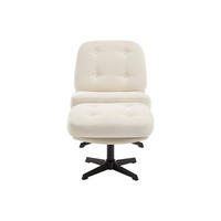 SESSEL mit gerader Rückenlehne - 1 Person - stoff - beige Tolozi - Beige, Textil (64/75.5/81cm) - Vente-Unique