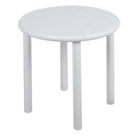 COUCHTISCH Holzoptik Weiß Rundtisch 45x42 cm - Weiß, Holzwerkstoff (45/45/42cm) - Begryf