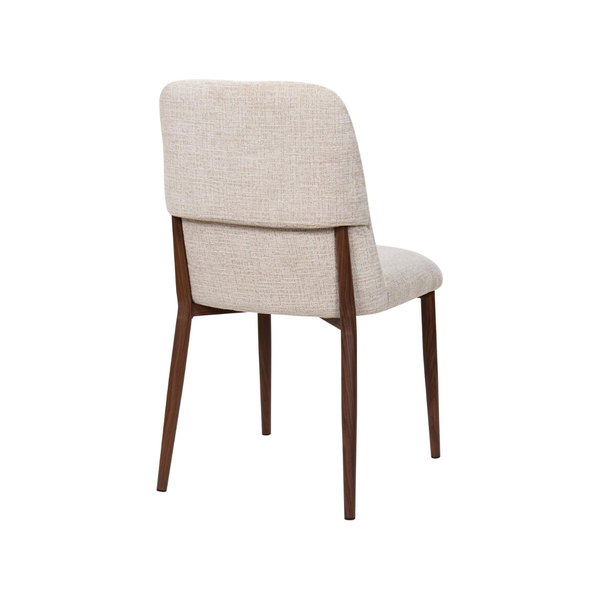 ESSZIMMERSTUHL 2er Set aus Stoff, beige - Beige, Textil (49/86/61cm) - Giga Meubel