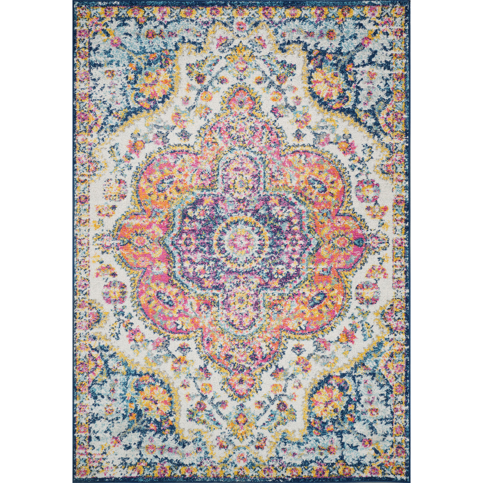 Livabliss Vintage-Teppich Pink 200x275 cm