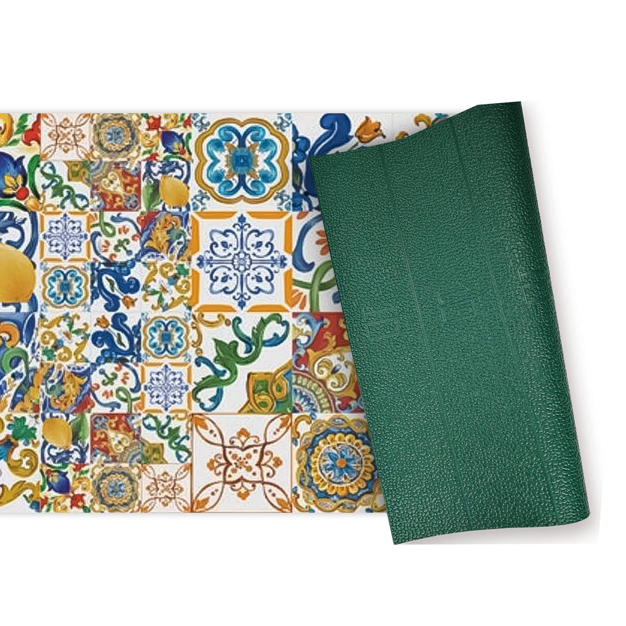 KÜCHENLÄUFER ORTIGIA - Multicolor, Textil (50/60cm) - WohnDirect