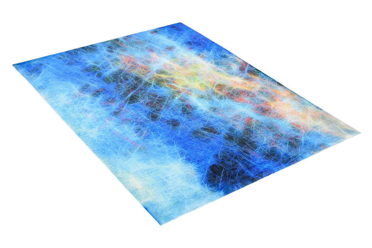 TEPPICH TOSCANA Hellblau 120/170 cm - Hellblau, Textil (120/170cm) - Tapiso