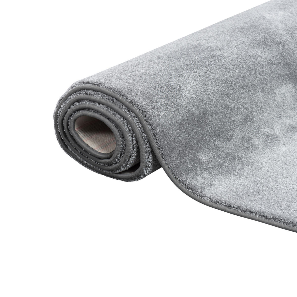 HOCHFLOR LUXUS VELOURS TEPPICH TOUCH - Grau, Textil (160/200cm) - Snapstyle