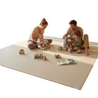 KRABBELMATTE XXL rutschfest und made in Germany 160x1000cm Sand/Beige - Beige, Textil (160/1000cm) - Sanosoft