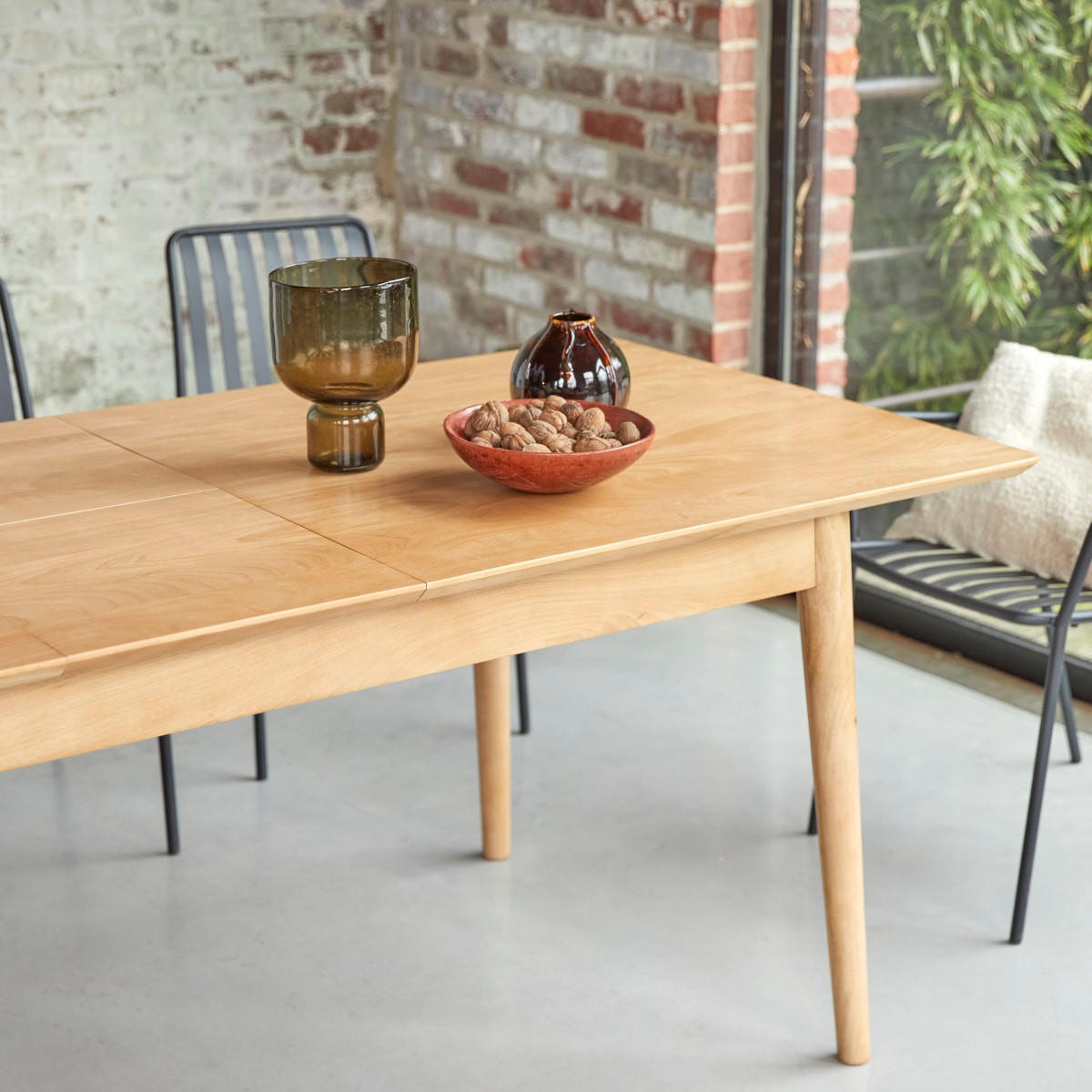 TISCH Cloé Natur aus Mango - Naturfarben, Holz (88/220/76cm) - Tikamoon