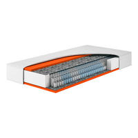 TASCHENFEDERKERN-MATRATZE "Dynamic TFK", H2, 120 x 200 cm, Höhe: ca. 24 cm - Weiß, Textil (120/200cm) - Hn8 Schlafsysteme