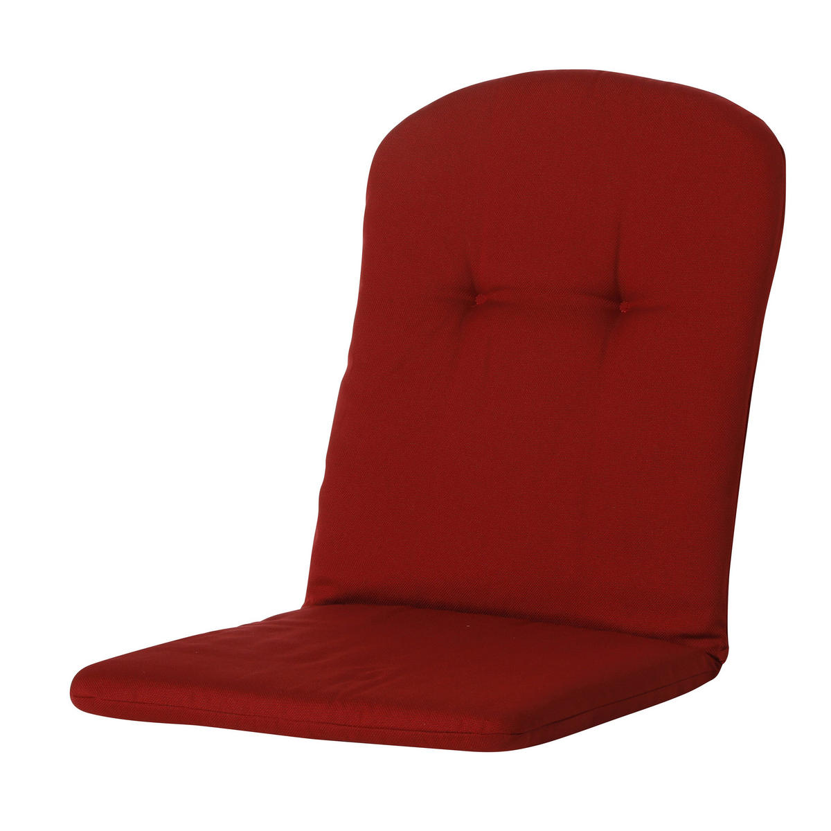 GARTENSTUHLKISSEN Rippe 96/45 cm 4-teilig - Rot, Textil (45/5/96cm) - Madison