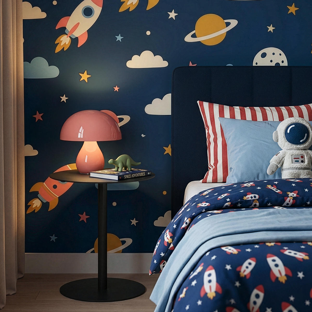 Schwarz, Metall (40/40/50cm) - [en.casa]