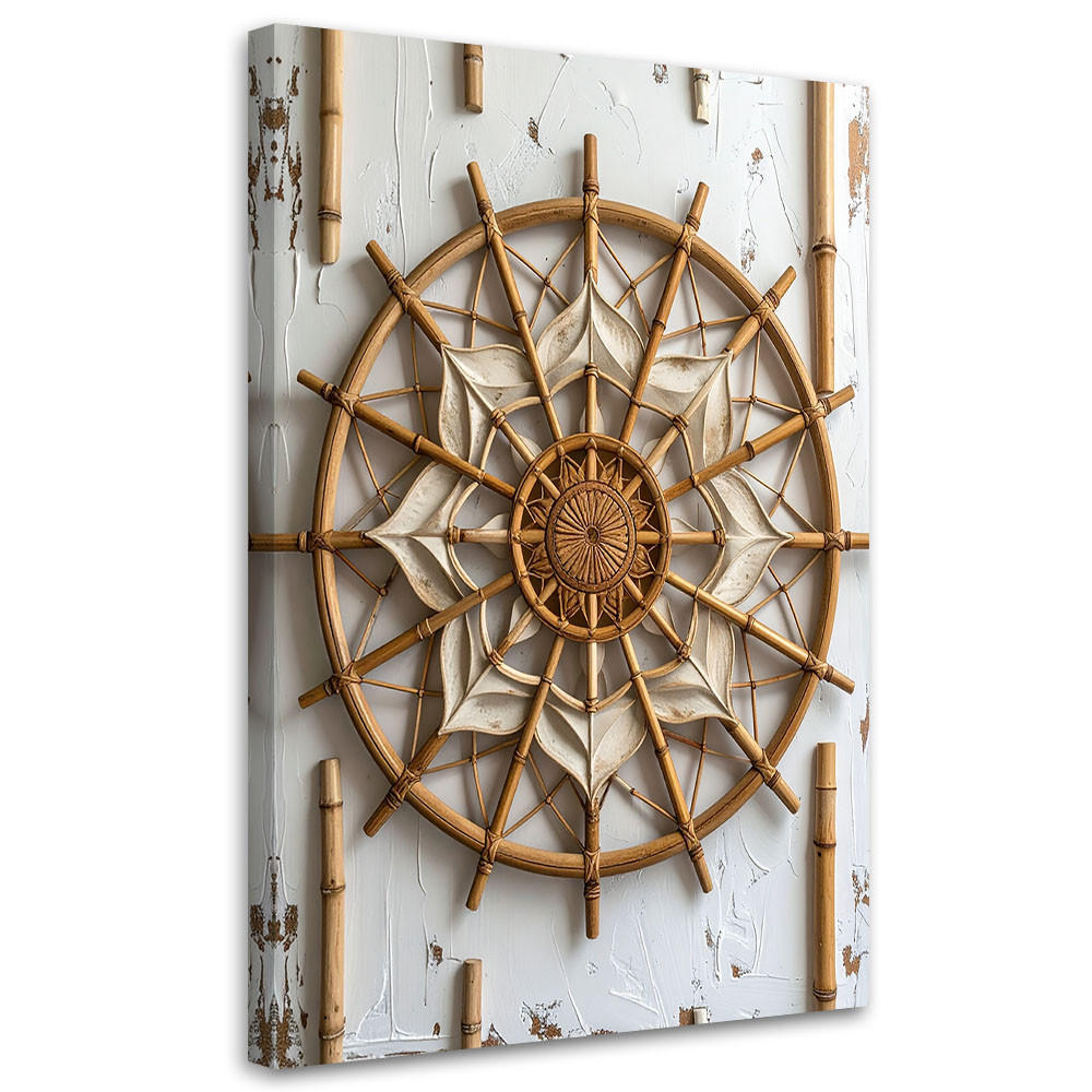 LEINWANDBILD Zen und Orientalisch 30x45cm - Beige, Textil (30/45cm) - Feeby