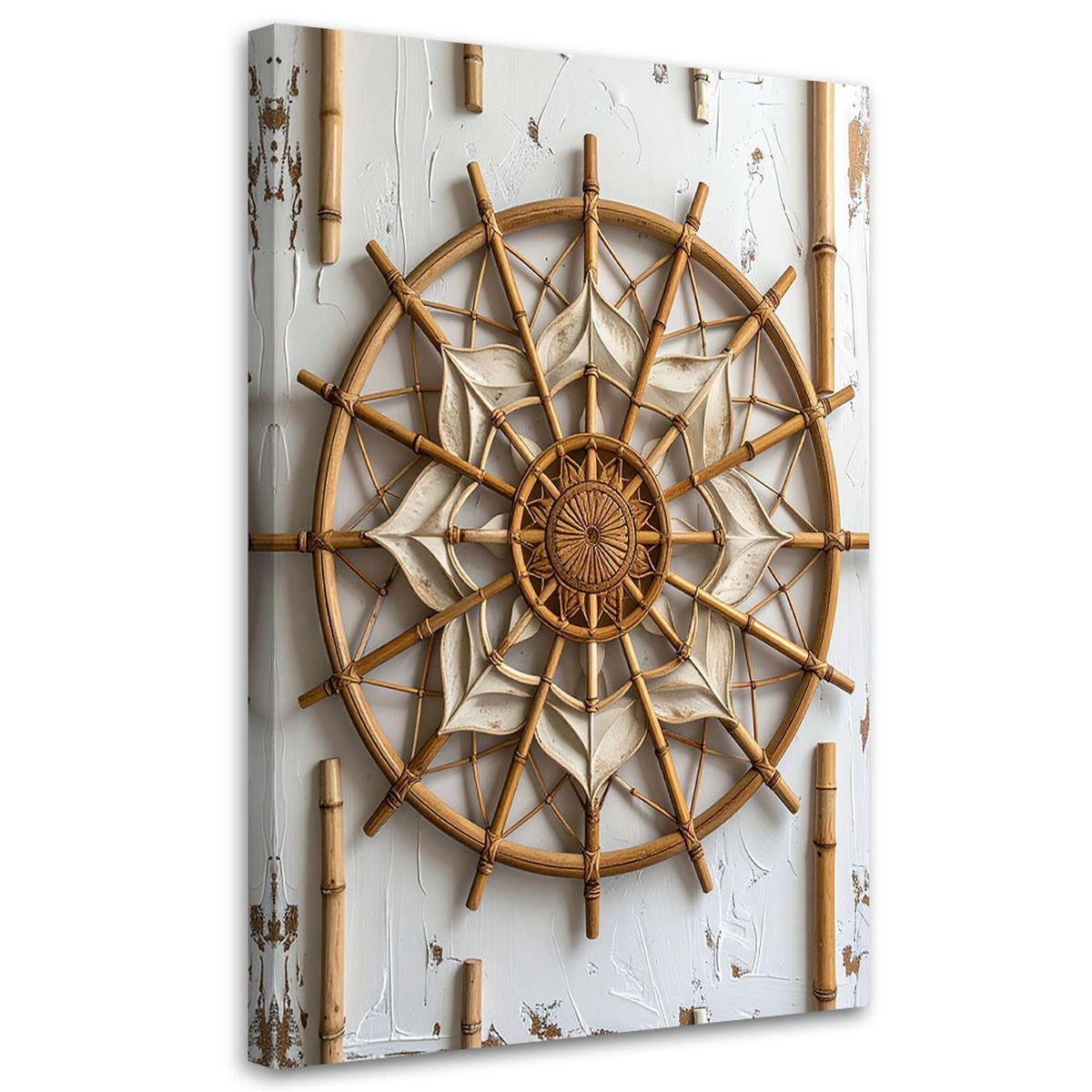 LEINWANDBILD Zen und Orientalisch 30x45cm - Beige, Textil (30/45cm) - Feeby