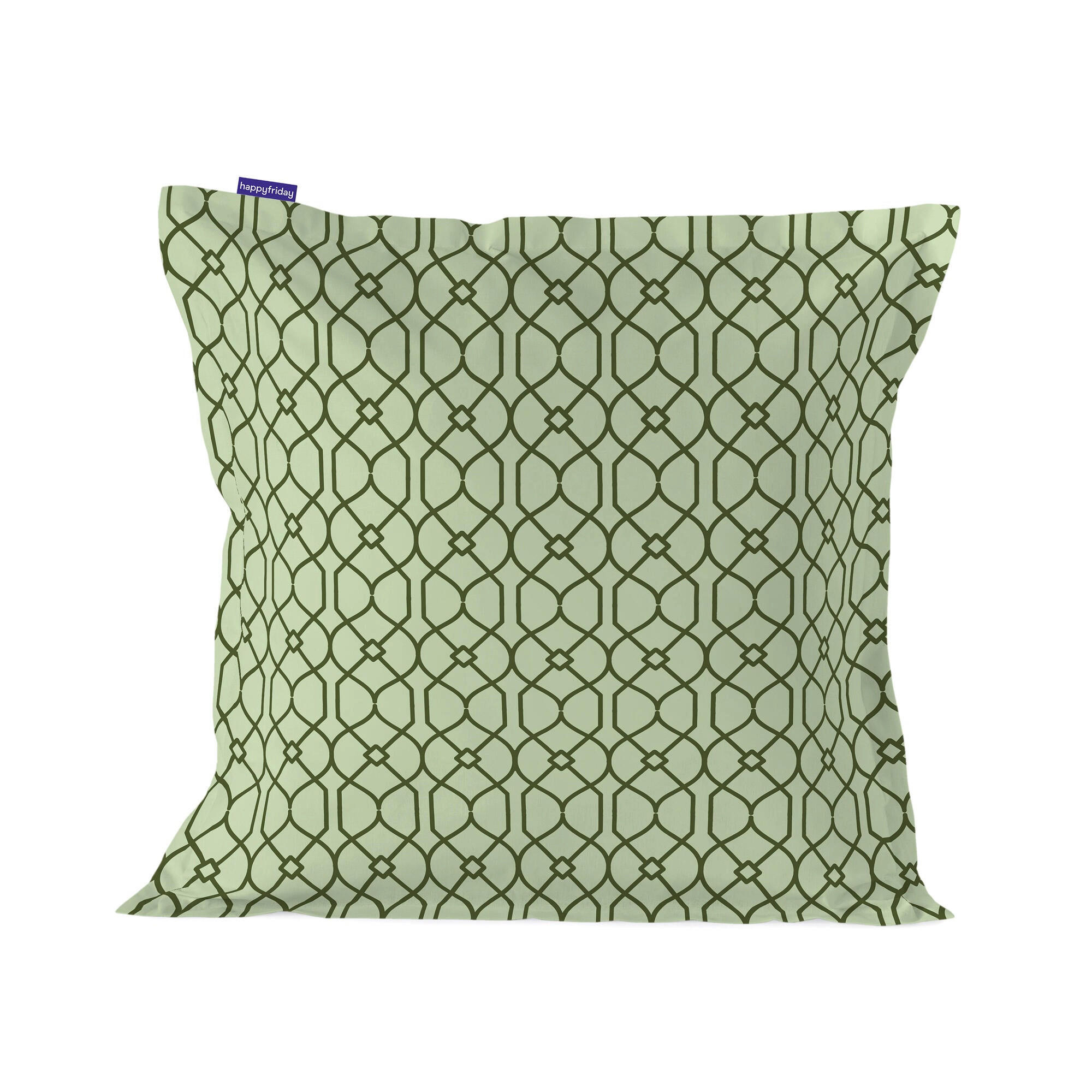 KISSENBEZUG herbal 60x60 cm mehrfarbig - Multicolor, Textil (60/60cm) - Happy Friday