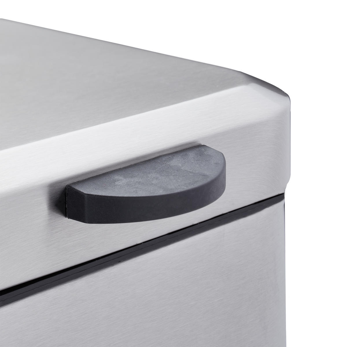 KOSMETIKEIMER - Silberfarben, Kunststoff/Metall (16/24.5/23cm) - Relaxdays