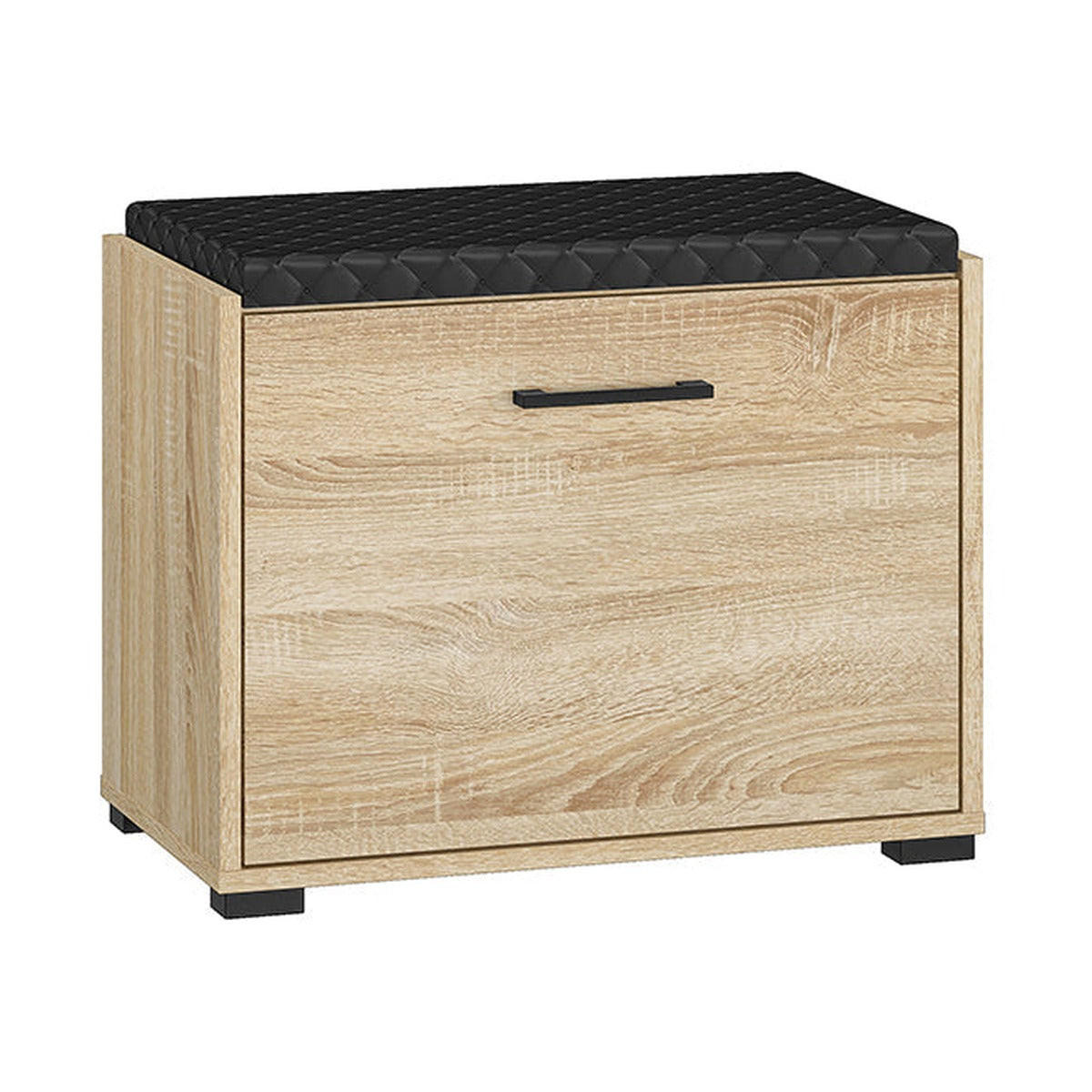 hi-markt Schuhschrank Sonoma Eiche 60x48x34 cm