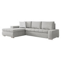 ECKSOFA Orkan Mini Premium - Silberfarben, Holz/Textil (265/185cm) - MIRJAN24