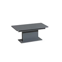 COUCHTISCH rechteckig Anthrazit matt 126/70/58 cm - Anthrazit, Holzwerkstoff (70/126/57cm) - designimpex