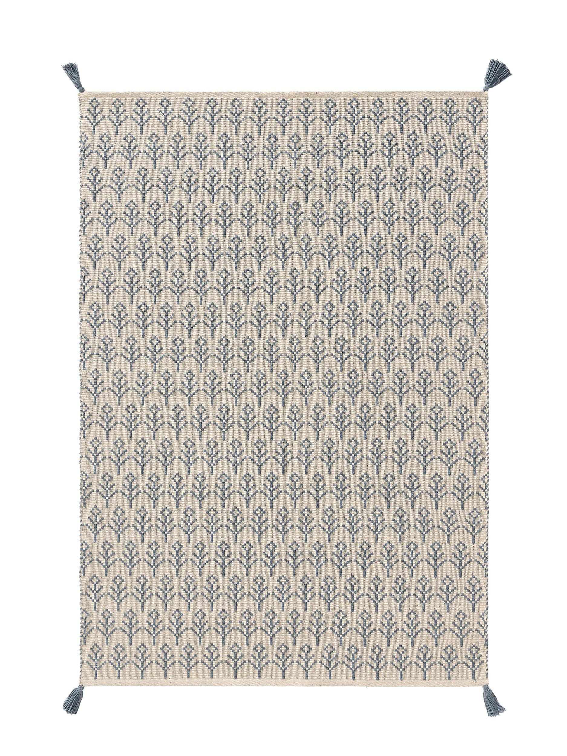 KINDERTEPPICH Elli waschbar Blau 120/170 cm - Blau, Naturmaterialien/Kunststoff (120/170cm) - benuta