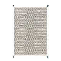 KINDERTEPPICH Elli waschbar Blau 120/170 cm - Blau, Naturmaterialien/Kunststoff (120/170cm) - benuta