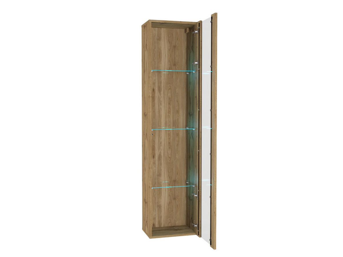 HÄNGESCHRANK Wotan Eiche 40/170/29 - Eiche Wotan, Holzwerkstoff (40/170/29cm) - RAUMHIRSCH FURNITURE