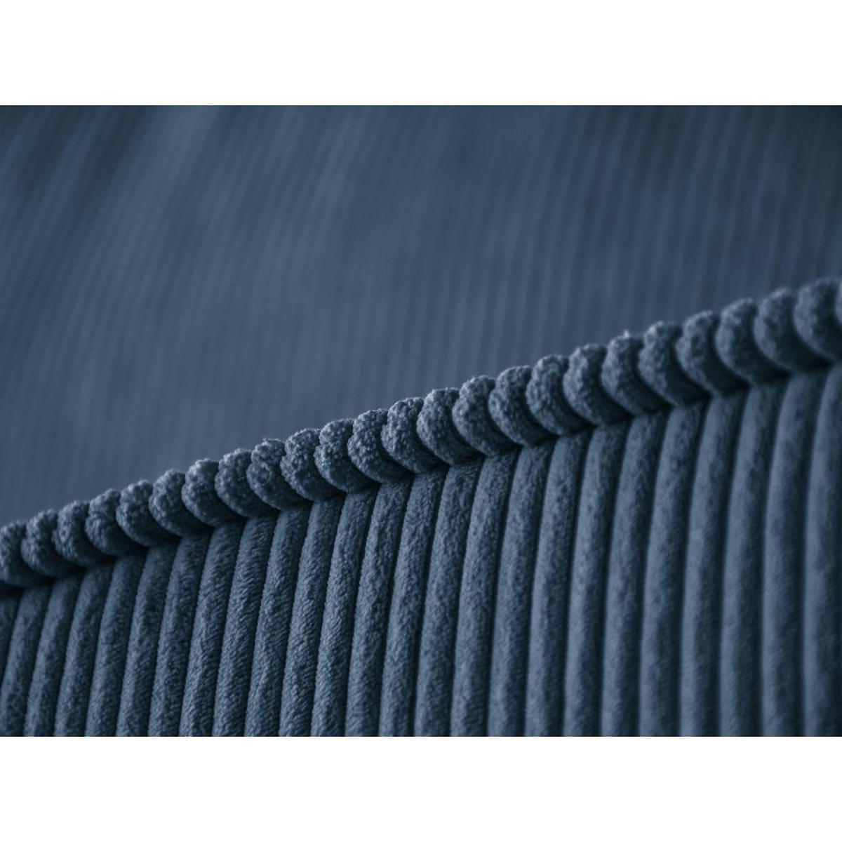 ECKSCHLAFSOFA mit Schlaffunktion Hektor dunkelblau - Schwarz/Dunkelblau, Kunststoff/Textil (247/152cm) - Beautysofa