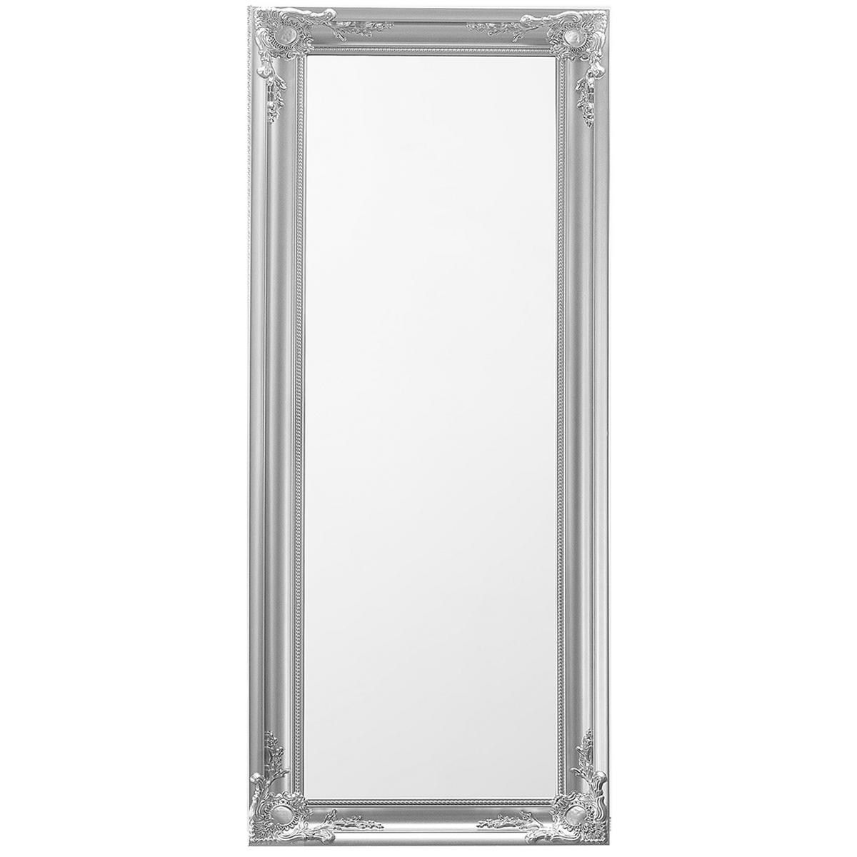 WANDSPIEGEL silber rechteckig 51/141 cm Bellac - Silberfarben, Kunststoff (51/141/4cm) - Beliani