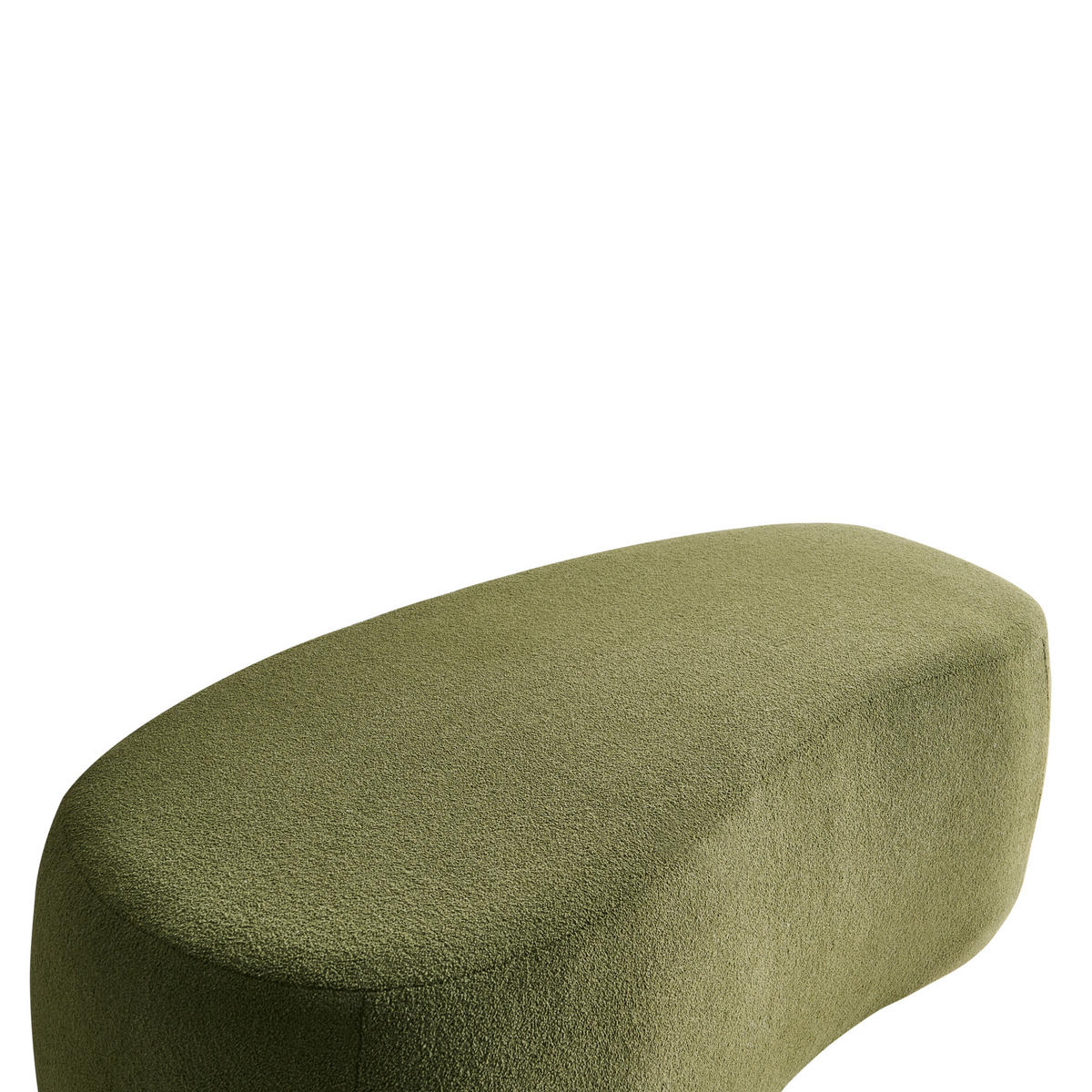 POUF Grün Bayard - Grün, Textil (115/43/56cm) - Beliani